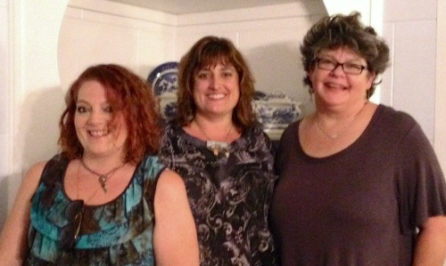 Jodi Ohl, Jean Skipper, Penny Arrowood-the hostesses with the most!